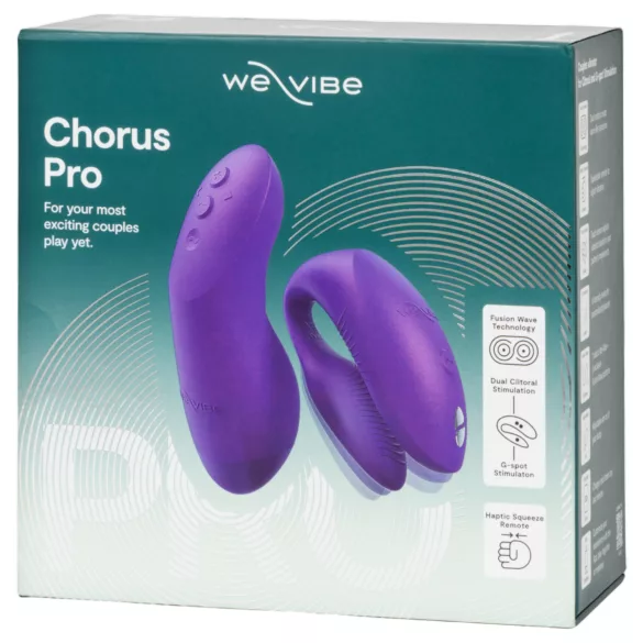 We-Vibe Chorus Pro - párový vibrátor s dálkovým ovládáním - fialový