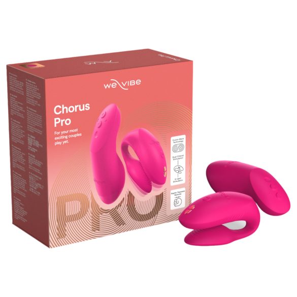 We-Vibe Chorus Pro - párový vibrátor - chytrý, na dálkové ovládání - růžový