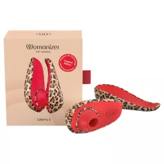   Womanizer Liberty 2 - stimulátor klitorisu s tlakovými vlnami (leopardí)