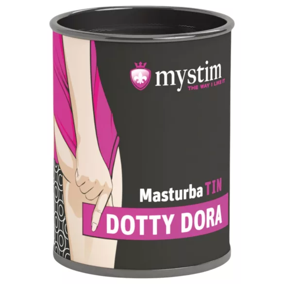 Mystim - masturbátor pro muže s výstupky - bílý