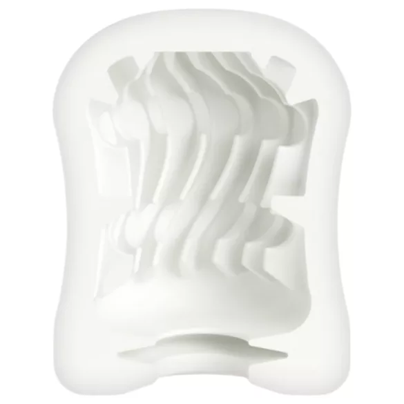 Mystim - masturbátor Swirl Girl - vlnitý povrch - bílý