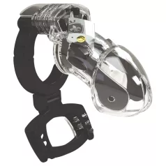   Mystim - elektro penisový pás cudnosti - kovový penisový klec