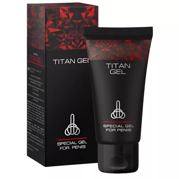 Titan Gel - krém na zvětšení penisu a podporu erekce - 50 ml