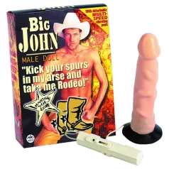   NMC Big John - nafukovací muž s vibrátorem - realistický latex