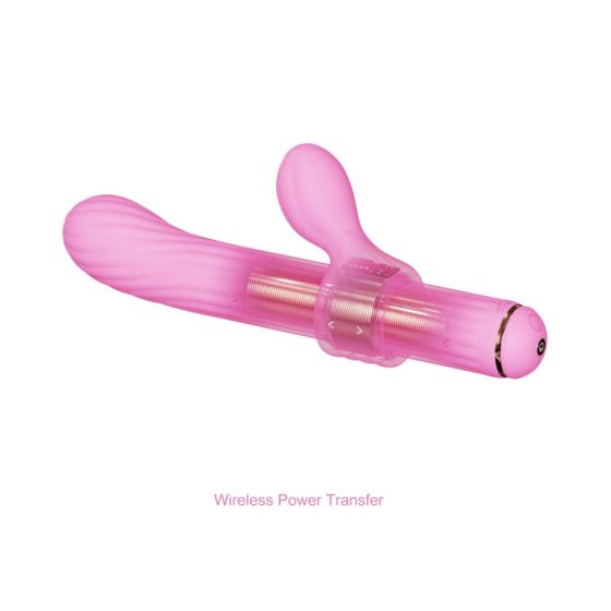 Magic Stick - vibrátor s vyměnitelnou hůlkou (růžový)