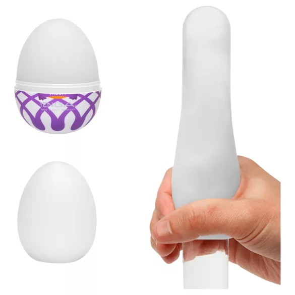 TENGA Egg Mesh - vajíčko masturbátor (1ks)