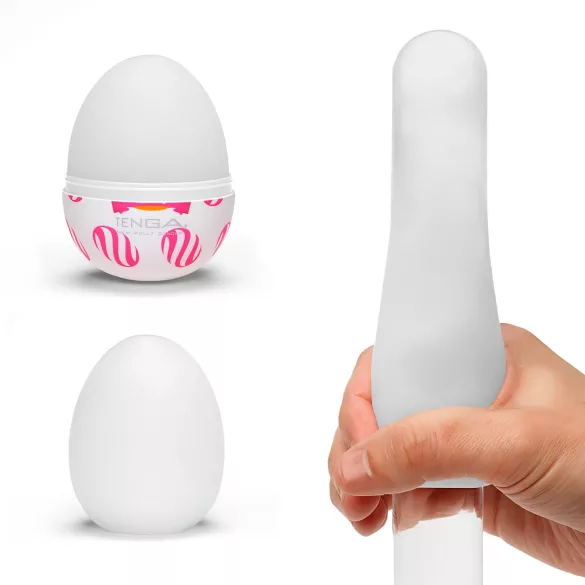 TENGA Egg Curl - vajíčko masturbátor (1 ks)