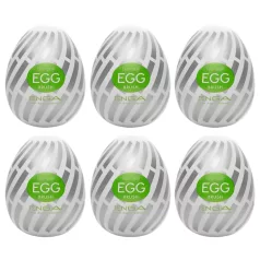 TENGA Egg Brush - vajíčko masturbátor - sada 6 kusů