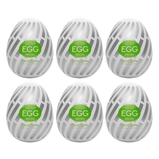 TENGA Egg Brush - masturbační vajíčko (6ks)