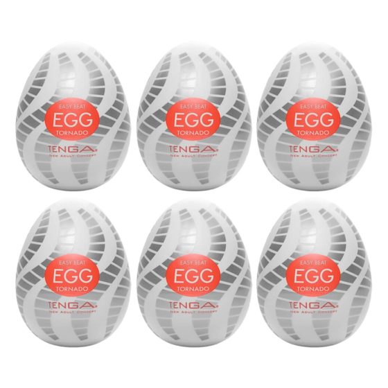 TENGA Egg Tornado - masturbační vajíčko (6ks)