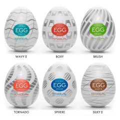   TENGA Egg New Standard - selection of masturbation eggs (6pcs)