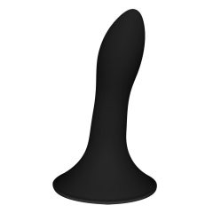   Hitsens 5 - tvarovatelné anální dildo s přísavkou (černé)