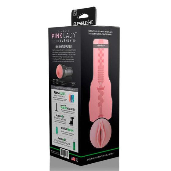 Fleshlight Pink Lady Heavenly - realistická vagína v pouzdře (přírodní)