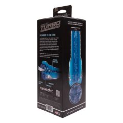 Fleshlight Turbo Core - sací masturbátor (modrý)