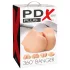 PDX - realistický torzo masturbátor - přírodní barva