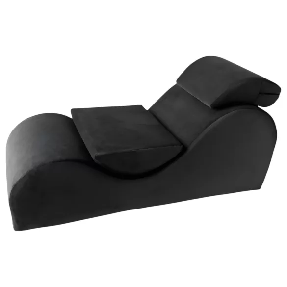 Liberator Esse Lounger - tantra křeslo polohovací - černé