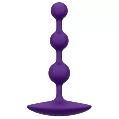 ROMP Amp - anální dildo s perlami - fialové