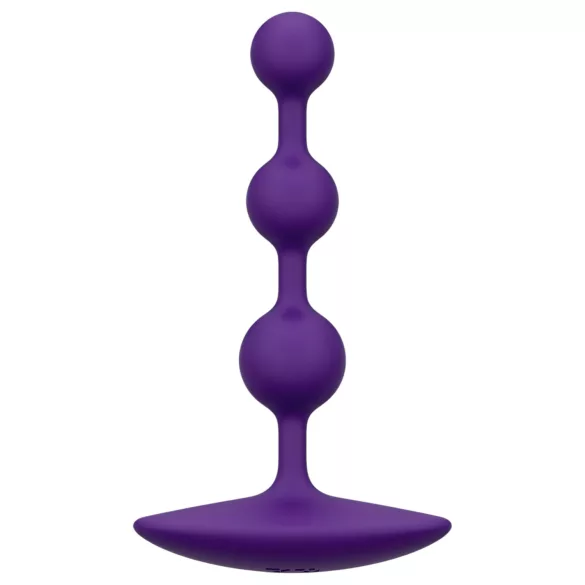 ROMP Amp - anální dildo s perlami - fialové