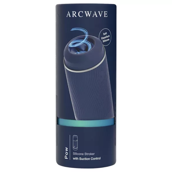 Arcwave Pow - manuální masturbátor s podtlakem - modrý