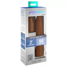   Pipedream - X-TENSION Elite 2 - nastavitelný návlek na penis (hnědý)