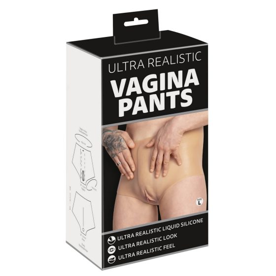 You2Toys Ultra Realistic - silikonové vaginové spodky (přírodní)