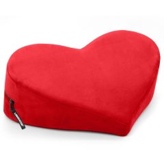   Liberator Heart Wedge - sexuální polštář ve tvaru srdce (červený)