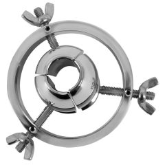 Fetish - kovový anální dilatátor (stříbrný)
