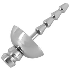   Penisplug - kovový dilatátor močové trubice (stříbrný)