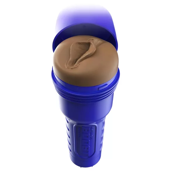 Fleshlight Boost Bang - realistická umělá vagína masturbátor - hnědá