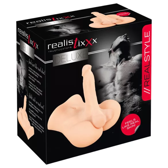 Realistixxx Deluxe Man 02 - mužský torzo - realistický masturbátor - natur