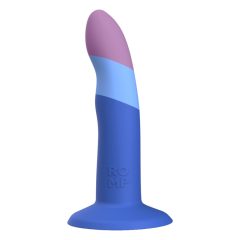   ROMP Piccolo - flexibilní silikonové dildo (modro-fialové)