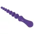 You2Toys - anální dildo s kuličkami - flexibilní, fialové