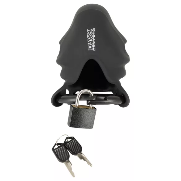 Black Velvets - klec na penis a varlata - černá