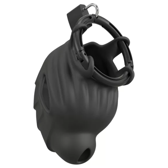 Black Velvets - klec na penis a varlata - černá