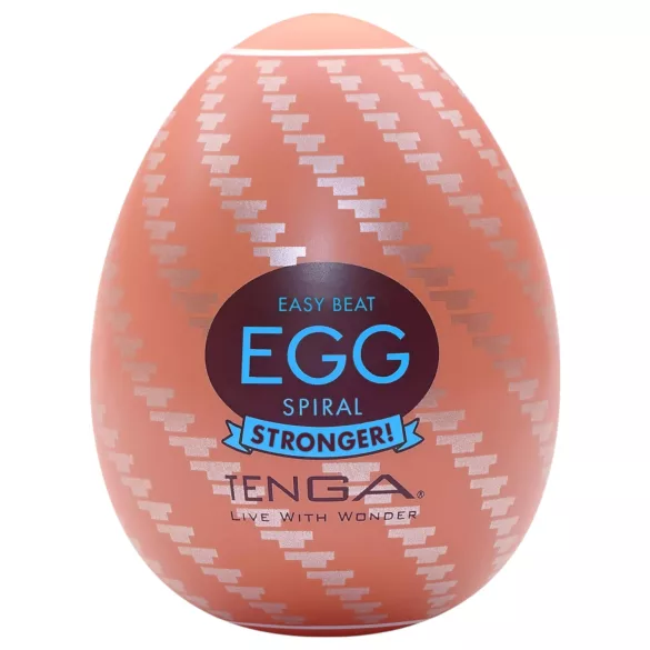 TENGA Egg Spiral Stronger - masturbátor ve tvaru vajíčka - 1 kus