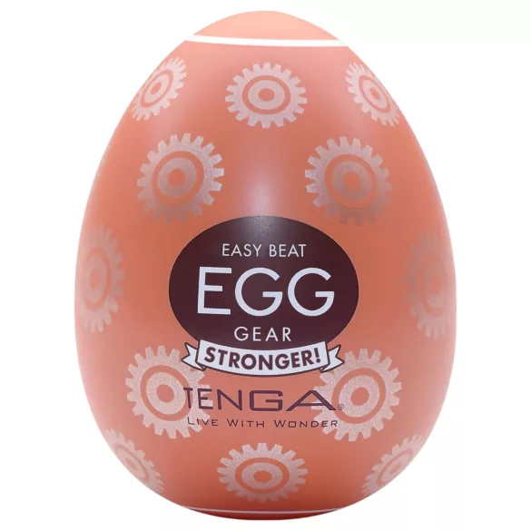 TENGA Egg Gear Stronger - masturbátor ve tvaru vajíčka - 1 kus