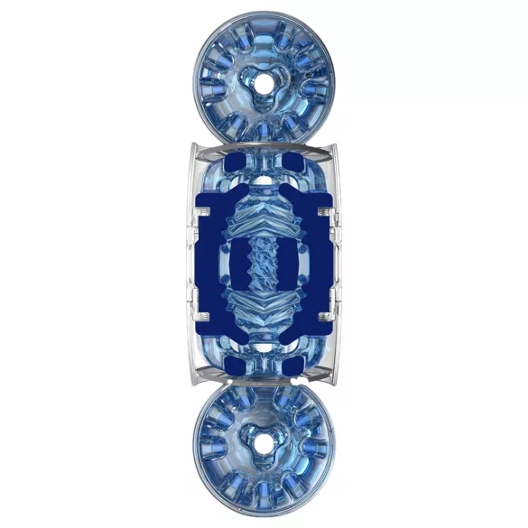 Fleshlight Quickshot Turbo - cestovní masturbátor - modrý