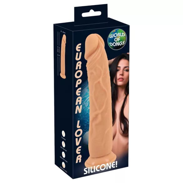 You2Toys - realistický dildo - evropský milenec - 23 cm