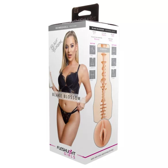Fleshlight Blake Blossom Bombshell - realistická umělá vagína - tělová