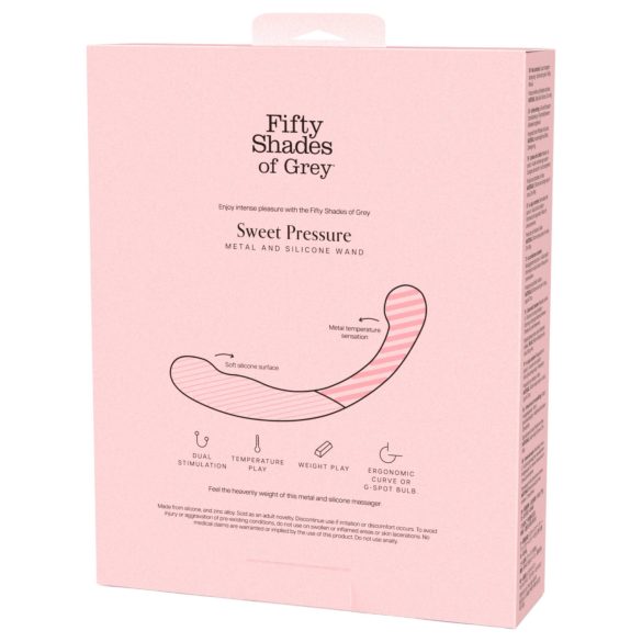 Fifty Shades of Grey - dvojité dildo - černé