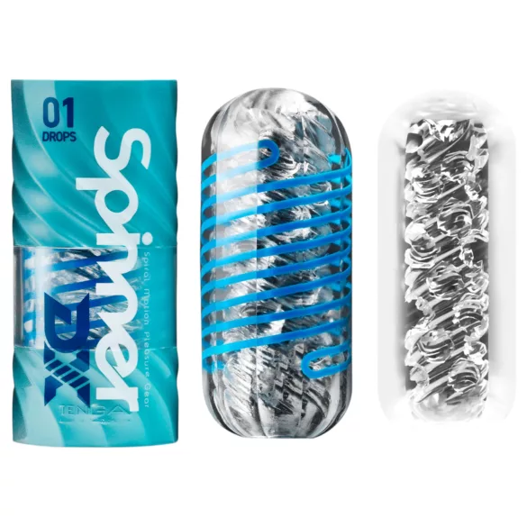 TENGA Spinner DX - masturbátor (průhledný)