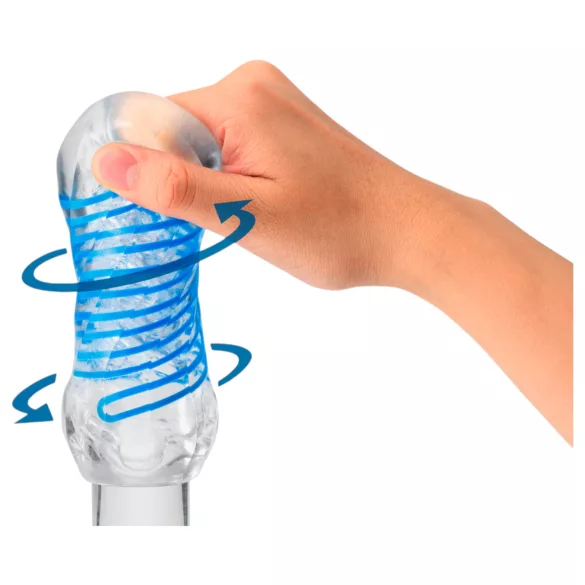 TENGA Spinner DX - masturbátor (průhledný)