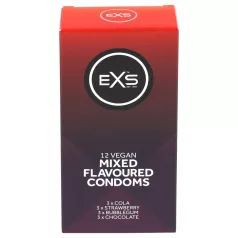 EXS - kondomy - mix příchutí - 12 kusů