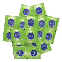 EXS Glow - vegan glowing condoms (100 pcs)