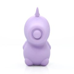   Unihorn Karma - dobíjecí stimulátor klitorisu s jednorožcem (fialový)