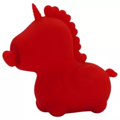   Unihorn Cupid's Beau - vibrační stimulátor klitorisu - dobíjecí silikon červený