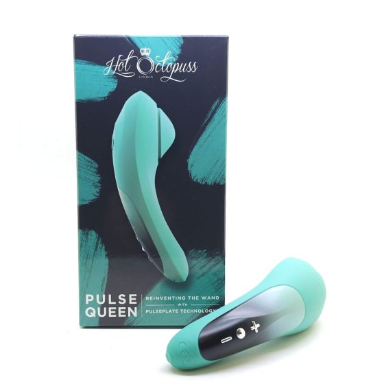 Pulse Queen - dobíjecí, vodotěsný vibrátor na klitoris (zelený)