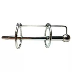   Rouge - dilatátor s dvojitým kroužkem - nerezová ocel - stříbrný