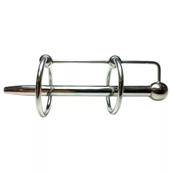 Rouge - dilatátor s dvojitým kroužkem - nerezová ocel - stříbrný