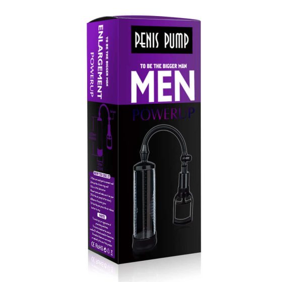 Lonely Men -  pumpa na penis (průsvitná)